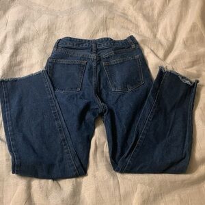 Brandy Melville. Blue denim.  Jeans size S (fits XS) last chance!